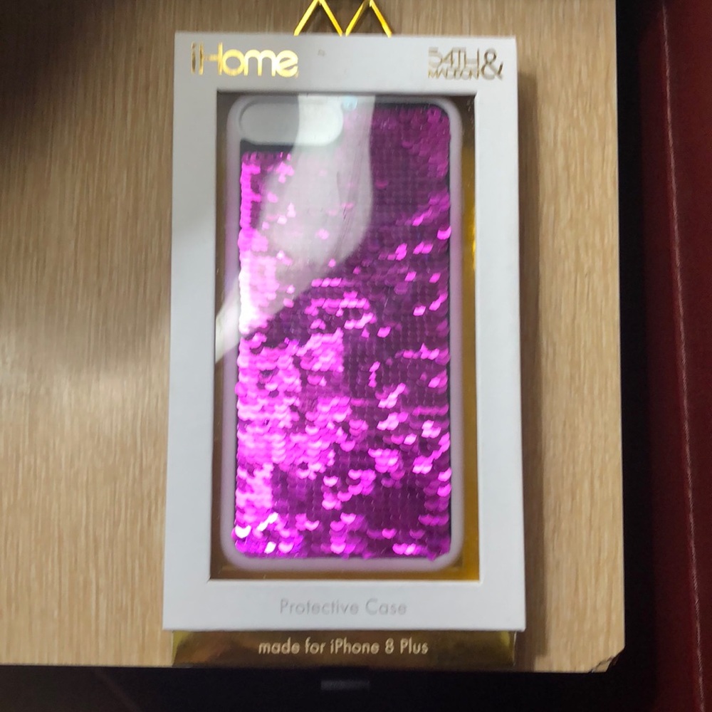 ✨💙💓Sequin color changing iPhone phone case